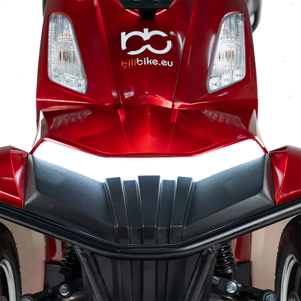 Skuter elektryczny inwalidzki z dachem BILI BIKE SHINO QUADRO GEL, 25km/h - obrazek 8