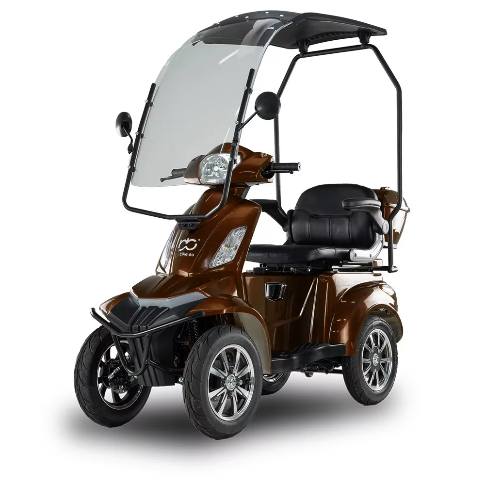 Skuter elektryczny inwalidzki z dachem BILI BIKE SHINO QUADRO LIT, 25km/h