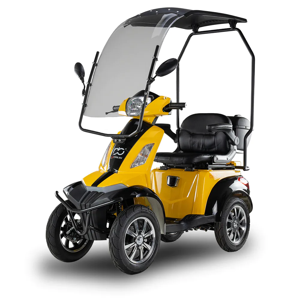 Skuter elektryczny inwalidzki z dachem BILI BIKE SHINO QUADRO GEL, 25km/h
